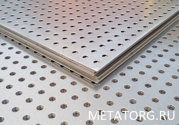 Описание перфорированных стальных листов Rv 5-8