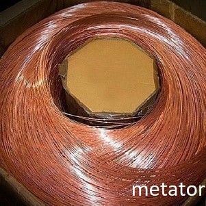 Проволока медная М0б 0,2 на катушках