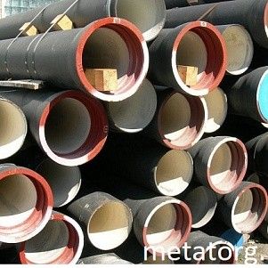 Труба ВЧШГ Ду 100 мм "Тайтон" без внутреннего ЦПП и наружного лакового покрытия