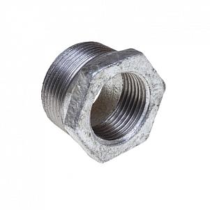 Футорка чугунная оцинкованная ВР-НР (ВН-НАР) Ду 15-10 (1/2”-3/8”)