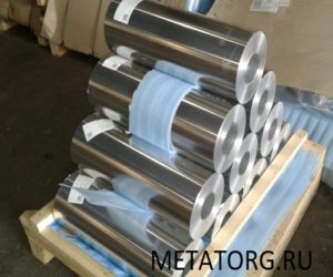 Алюминиевая лента, фольга