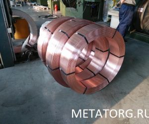 Проволока медная сварочная M1р ГОСТ 16130-90